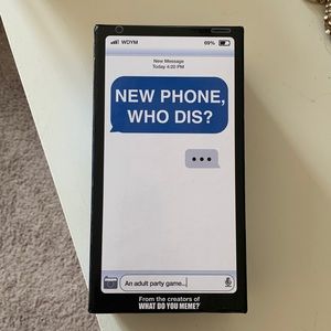 New Phone Who Dis? Adult Card Game